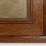 French oil painting in the style of Paul Louis Narcisse Grolleron, ca. 1900