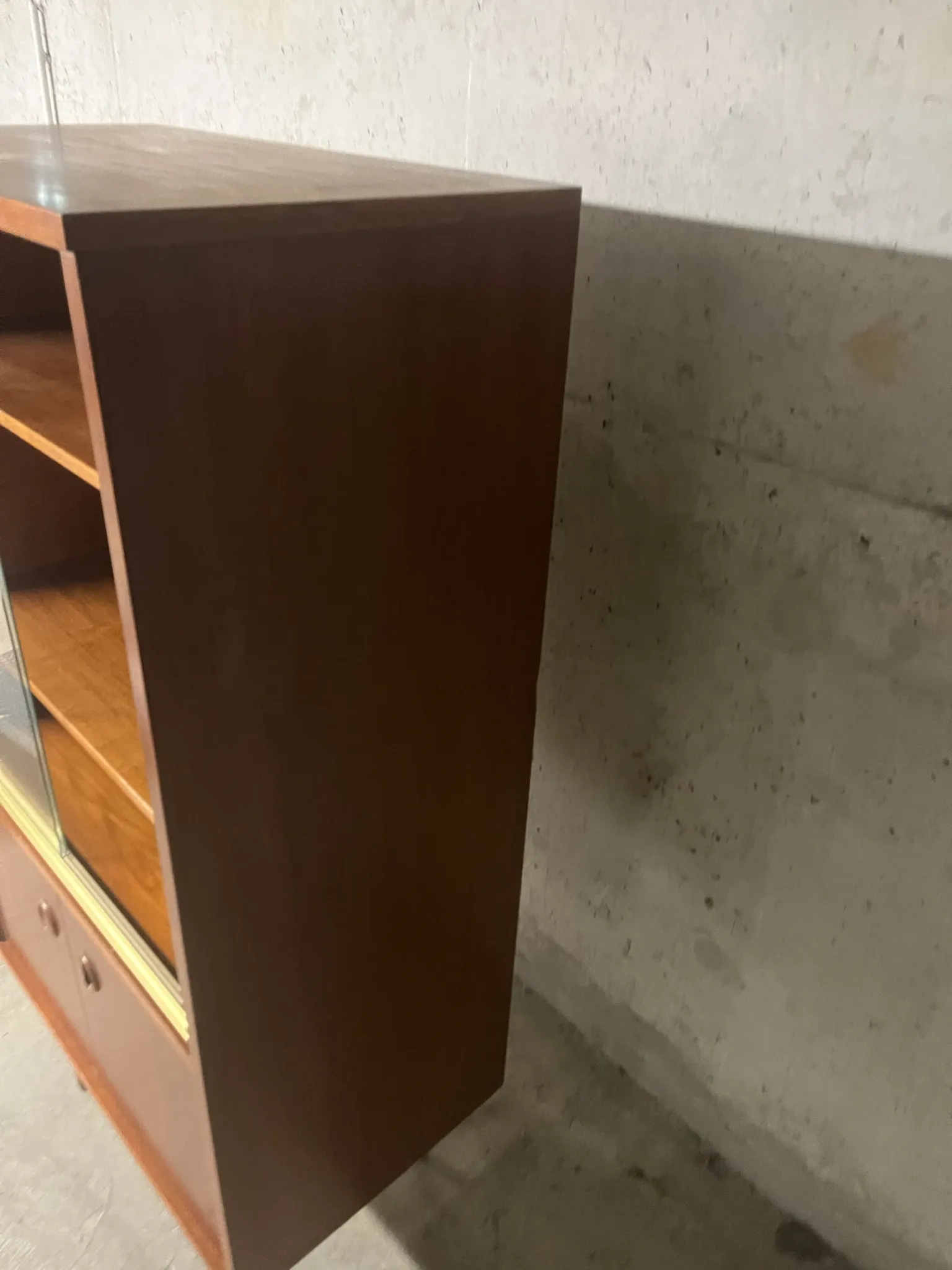 Scandinavian style display shelf