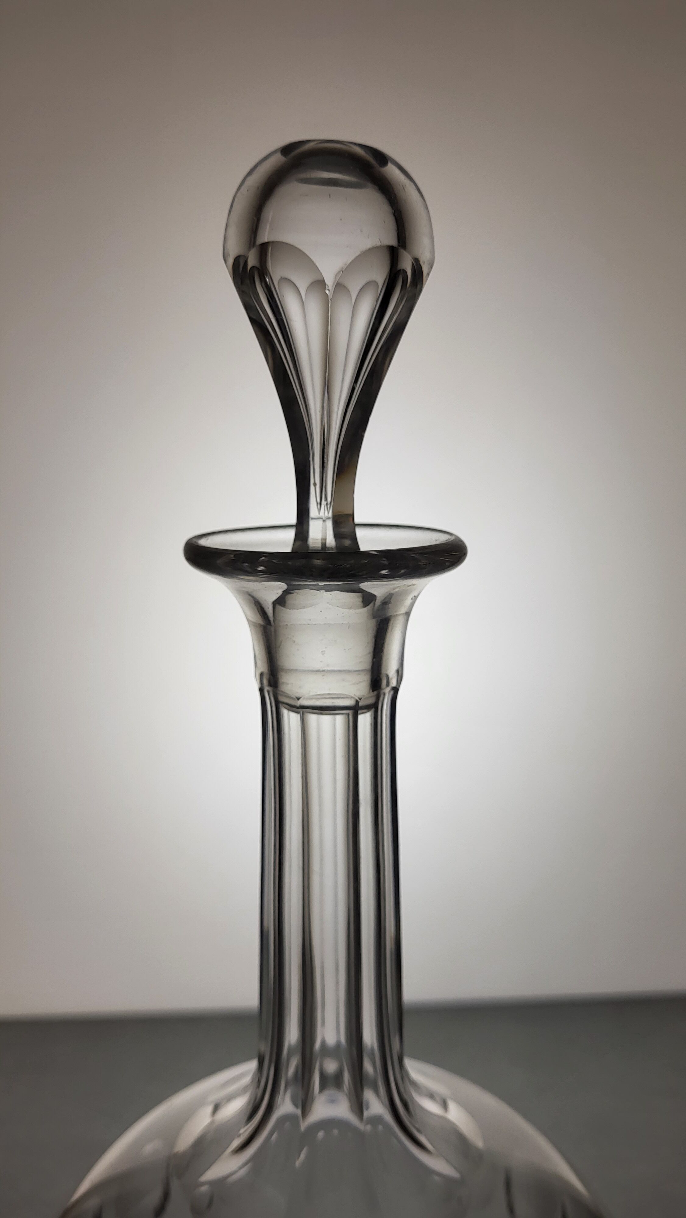 Crystal decanter Hadeland Glassverk Edvard Norway