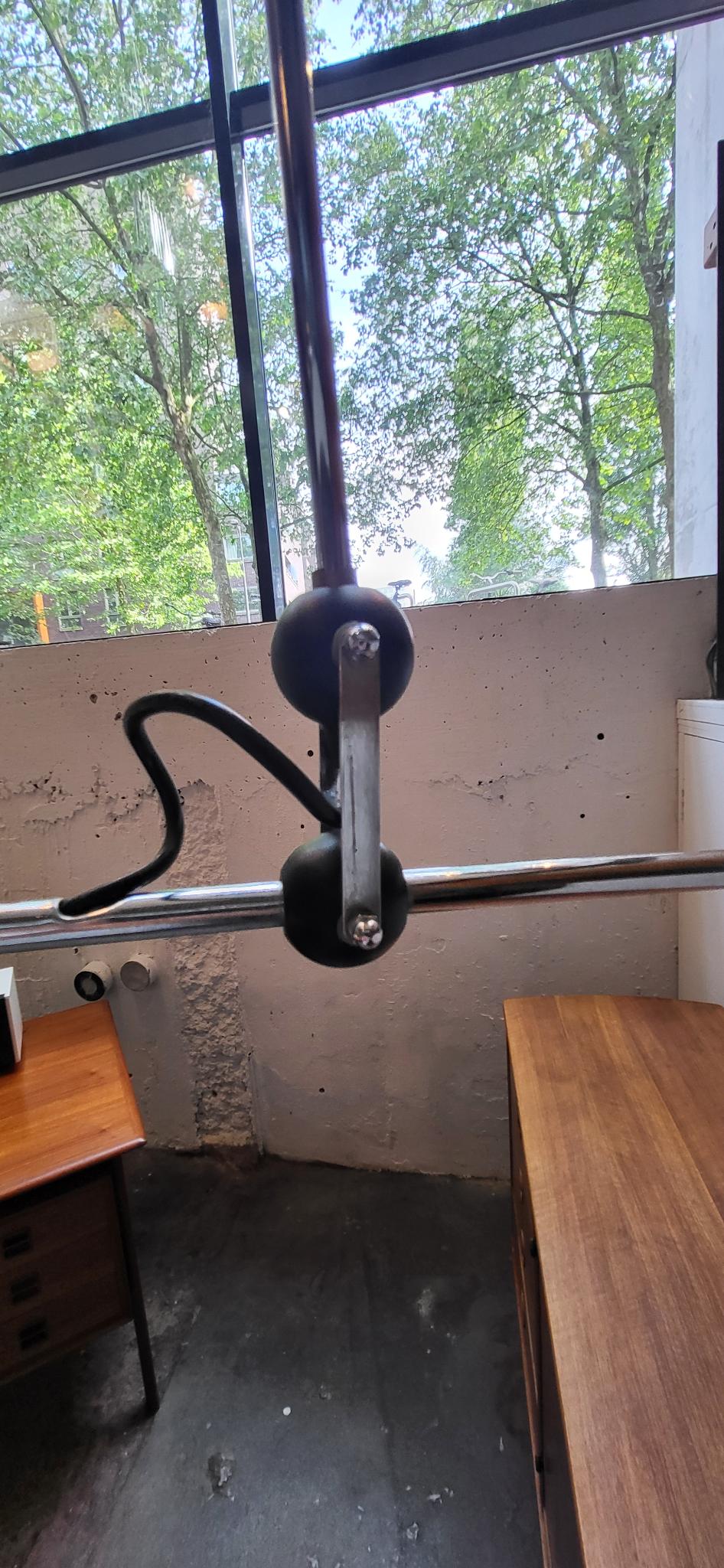 Counterbalance lamp 1960s – J.J.M. Hoogervorst ANVIA | Vintage design lamp