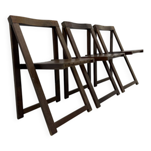 Lot de 3 chaises pliantes - alberto
