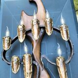 Large wall sconce, one-of-a-kind