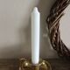 Cave rat brass candle holder
