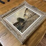 Italian School of the 20th Century: Oil on Canvas by Enrico Gatti signed