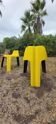 2 chaises ginger 1970