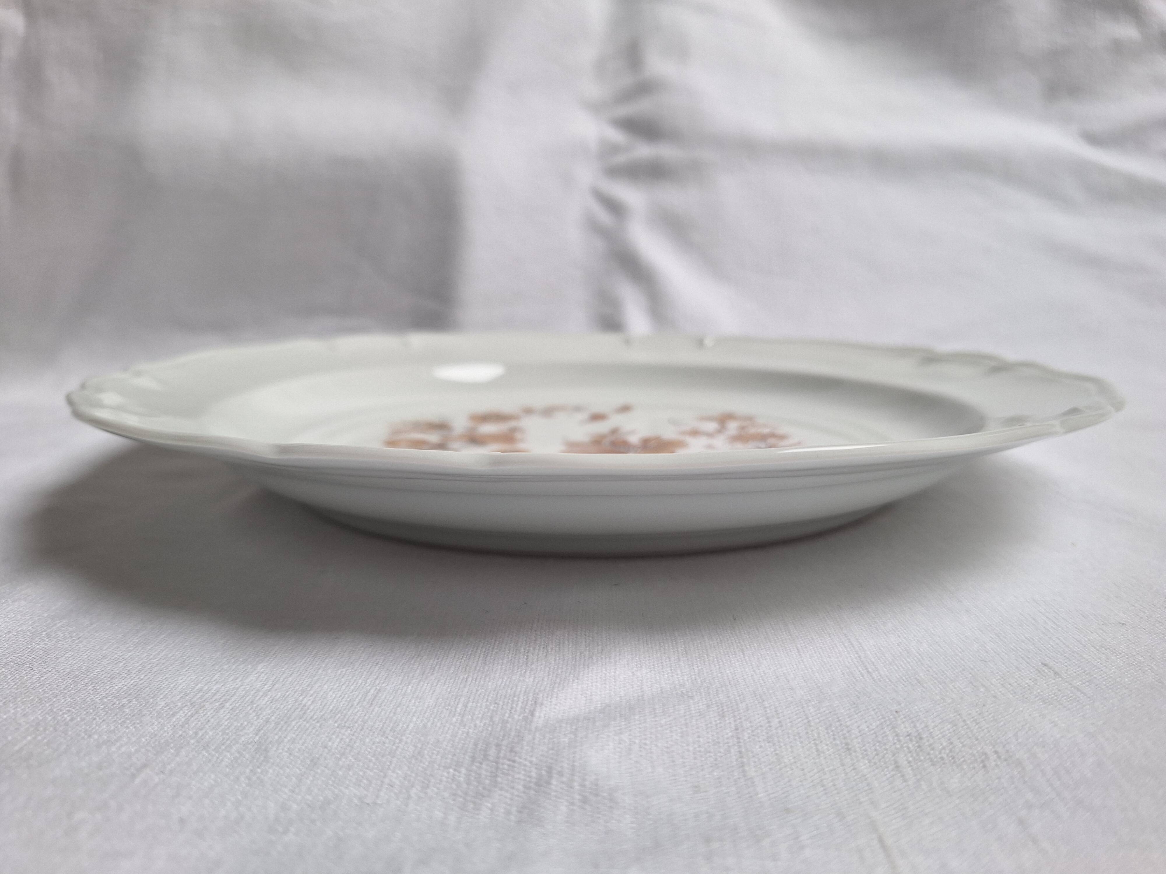Plat en porcelaine de Limoges