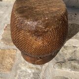 Corbeille tressée chinoise en bois