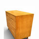Scandinavian design chest of drawers in light teak – attributed to Arne Vodder – year