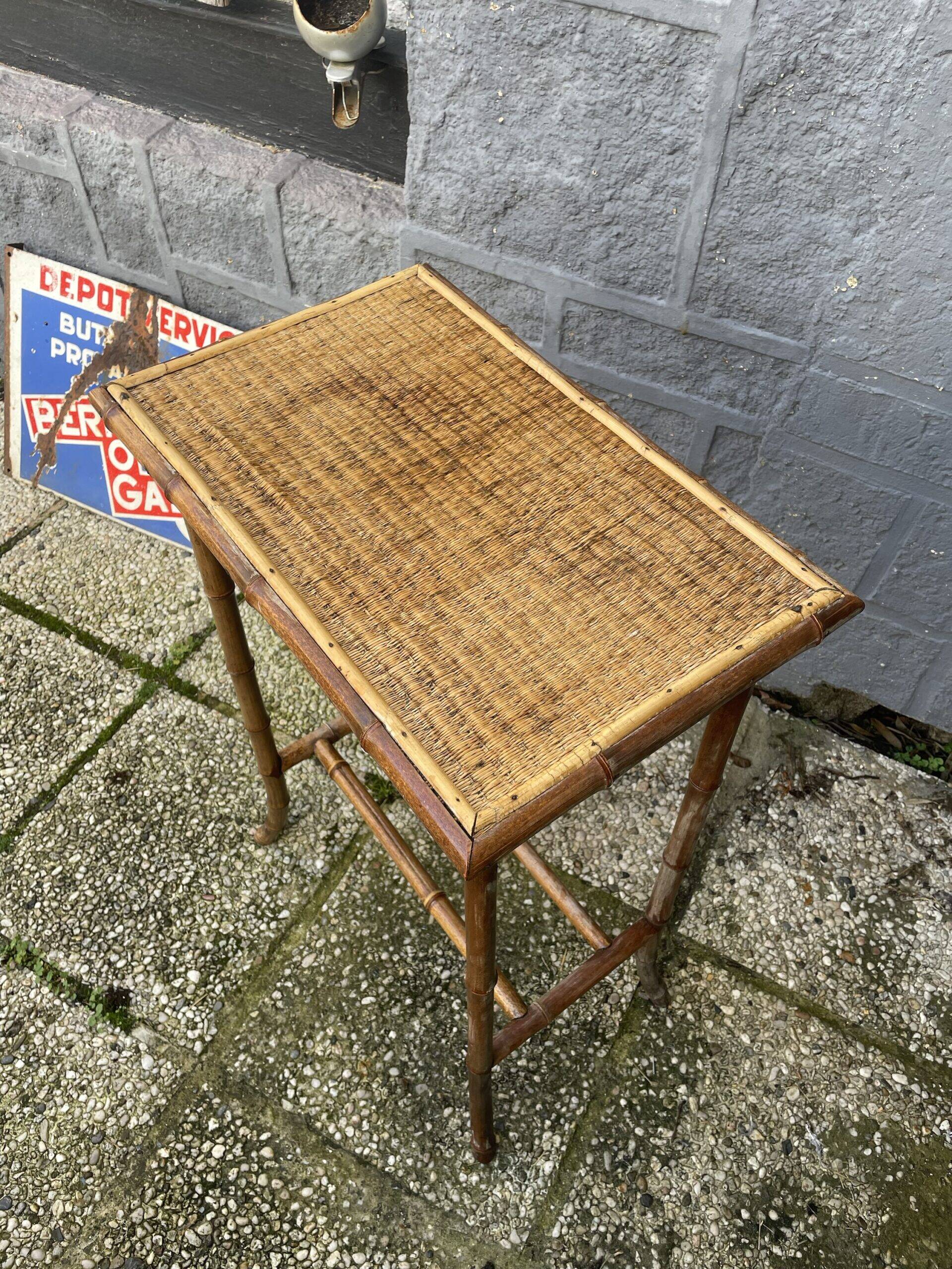 Antique tea table