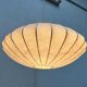 Mid-century modern Cocoon pendant lamp by Friedel Wauer for Goldkant Leuchten, Germany, 1960s.