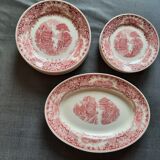 Dutch faience Regout/co, Castillo model. Ancient.