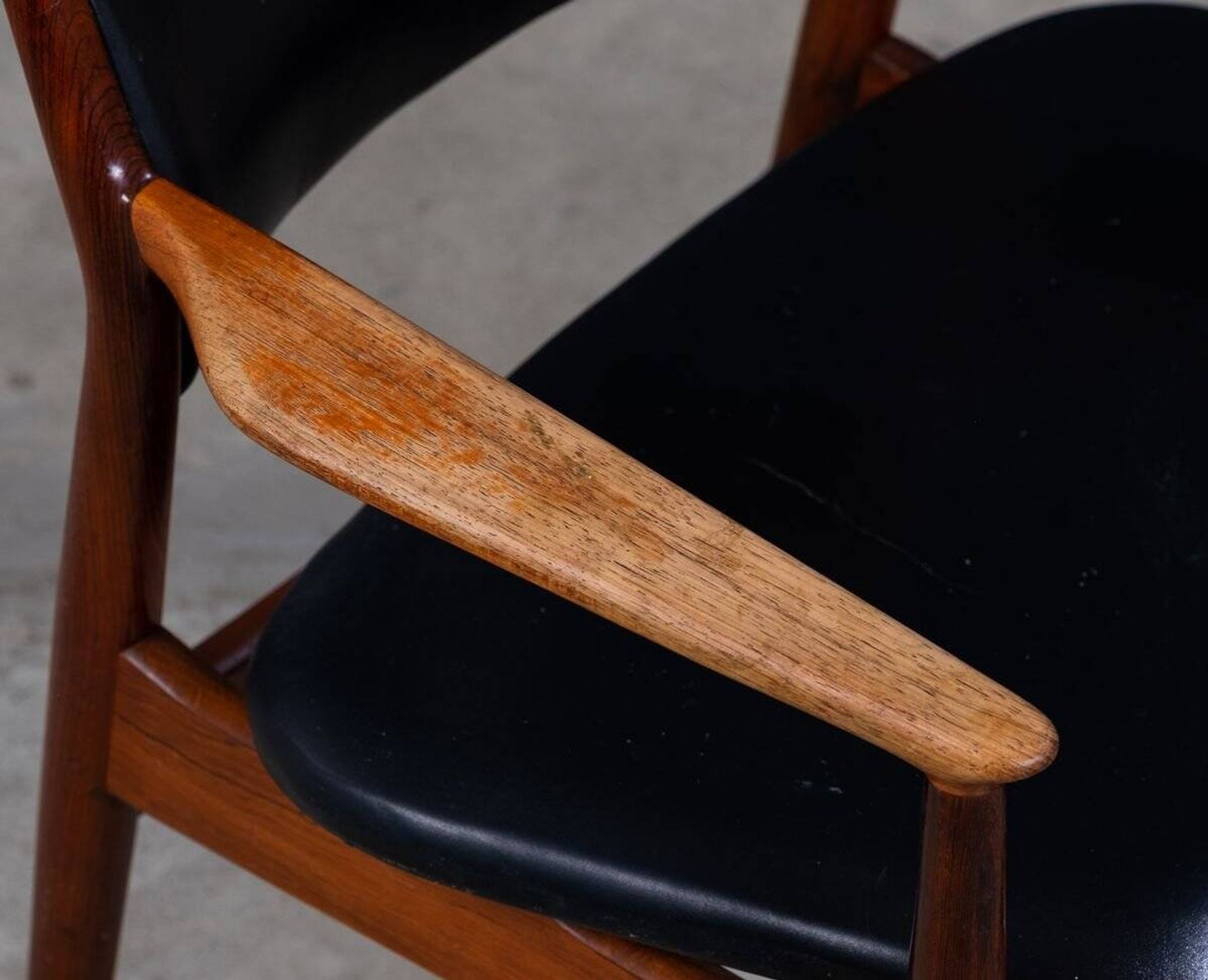 Mid-Century Armchair in Rosewood by Arne Vodder, Denmark, 1960s
