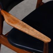 Mid-Century Armchair in Rosewood by Arne Vodder, Denmark, 1960s