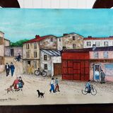 An old village of Jacques Hara XXth