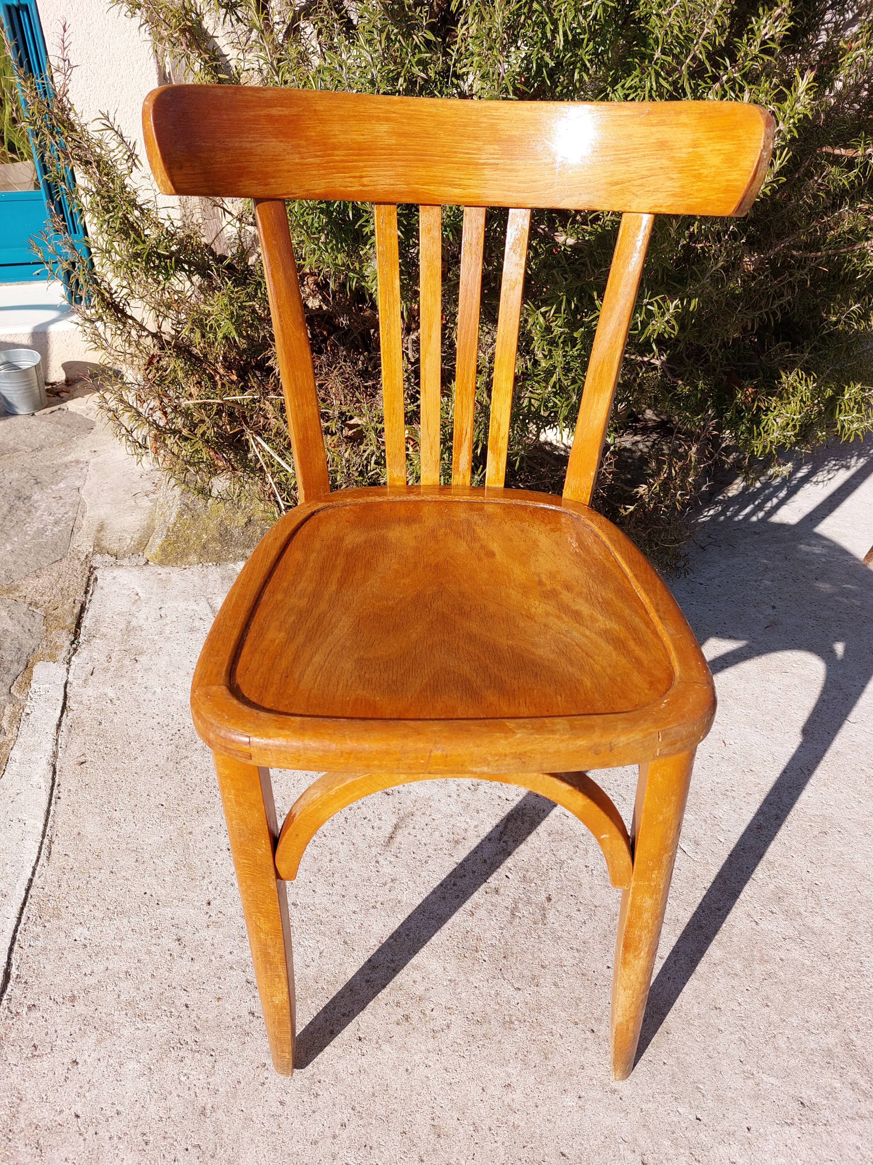 golden oak Stella chair