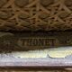 Banquette Thonet en acajou