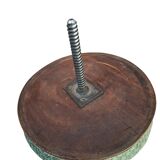 Sgabello a vite da Pianoforte Antico in Noce Inizio '900