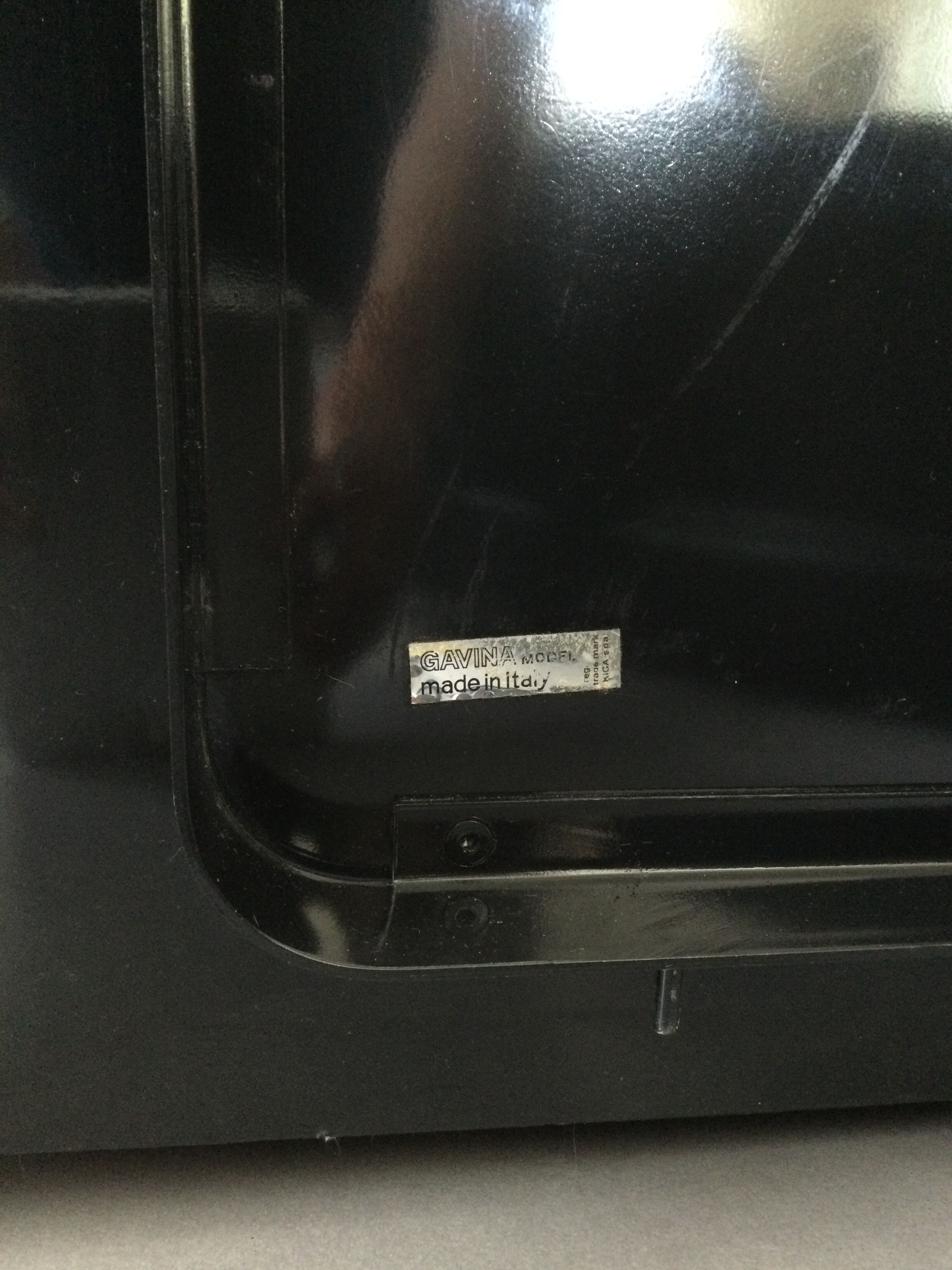 Cini Boeri - Sofa Gradual Lounge Black Leather Knoll/Gavina