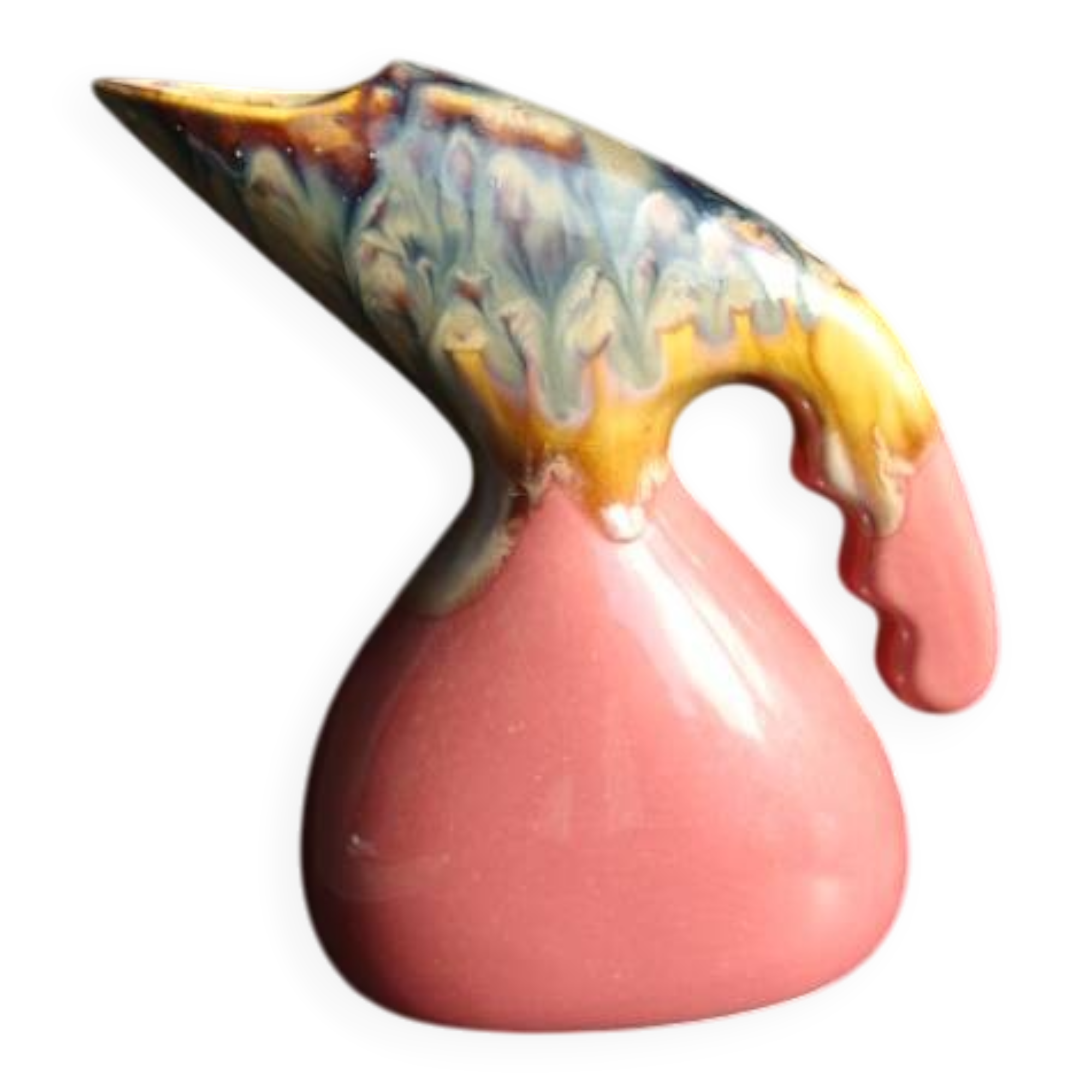 Vintage bird beak pitcher