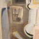 Large abstract oil on canvas dated 1969 - Henri Larriere (1935-2024)