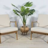 Fauteuils 300-139 de Swarzędzka, 1960s, Set de 2