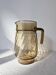 Amber Glass Carafe with Pour Spout - Lever Vintage