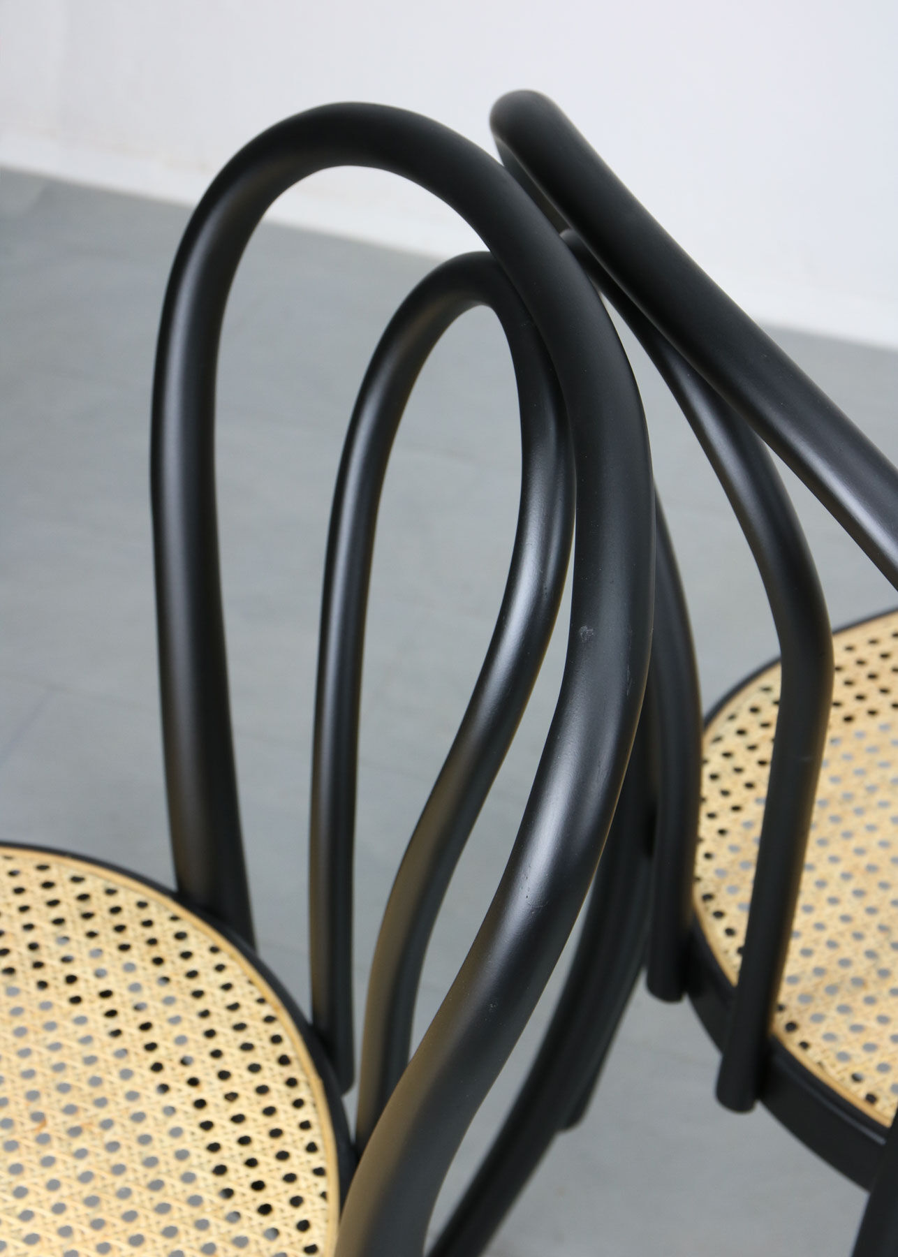 Vintage black chairs