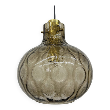 Suspension en verre de Limburg Glashütte, années 1970