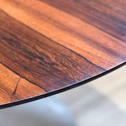 Mid-Century Arkana Round Dining Table in Brazilian Rosewood