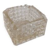 Molded glass ashtray