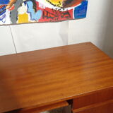 Vintage desk from the 60s light oak