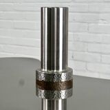 Modern steel brutalist vase from BMF