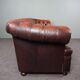 Chesterfield sofa in resistant cowhide, 3 seats