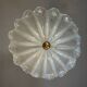 Colourless Murano glass chandelier, Venice circa 1940