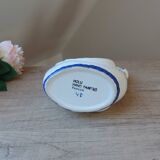 Cache hand-painted porcelain swan pot in portugal