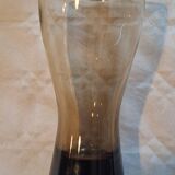 Set of 10 smoked glasses from the 60s/70s