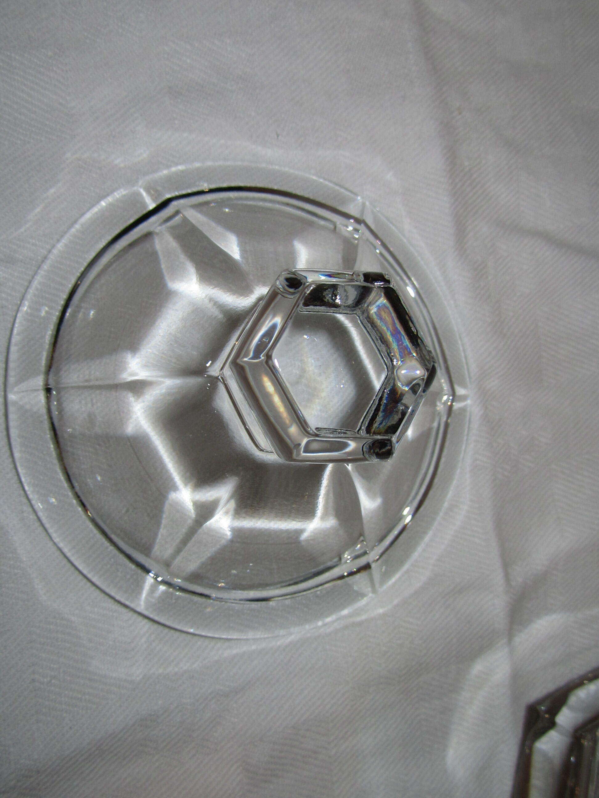 Baccarat crystal candy box