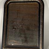 Venetian style mirror lacquered wood frame