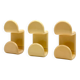 Set of Beige Coat Hooks by Ambrogio Rossari for Gedy, 1970s