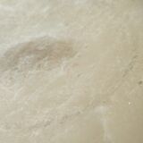 Vintage cut in white alabaster