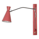 Vintage metal wall lamp, Czech design from the 1960s