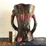 Vallauris style branch vase