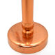 Copper five-arm candlestick Denmark 1960s