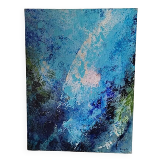 Iris Raquin painting