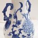 Vase porcelain from china "la dolce vita bluescrollcollection by ja designs"