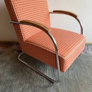 Pair of Mücke-Melder Cantilever Armchairs FN21 Famos, 1940s