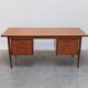 Freestanding executive desk by Oswald Vermaercke for V-Form, 1960s