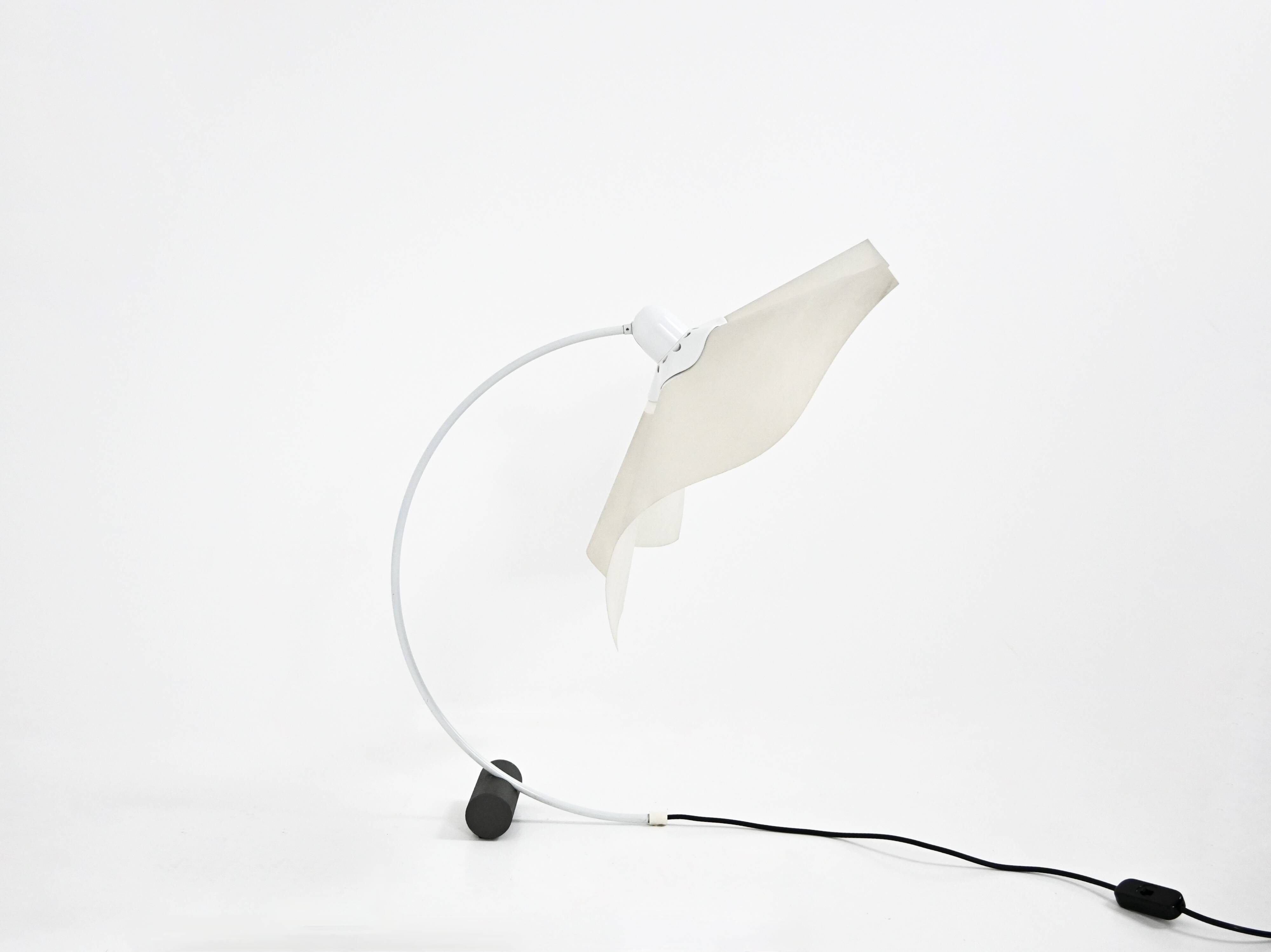 "Area Curvea" table lamp by Mario Bellini for Artemide, 1970s