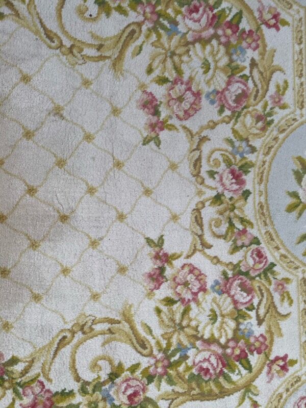 Vintage French carpet soapy style 200x300 cm