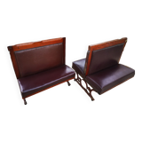 RATP metro bench